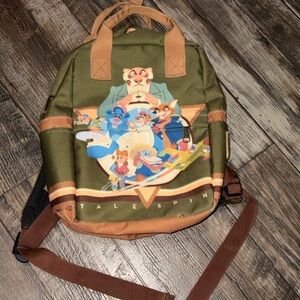 Talespin Themed Green and Brown Backpack